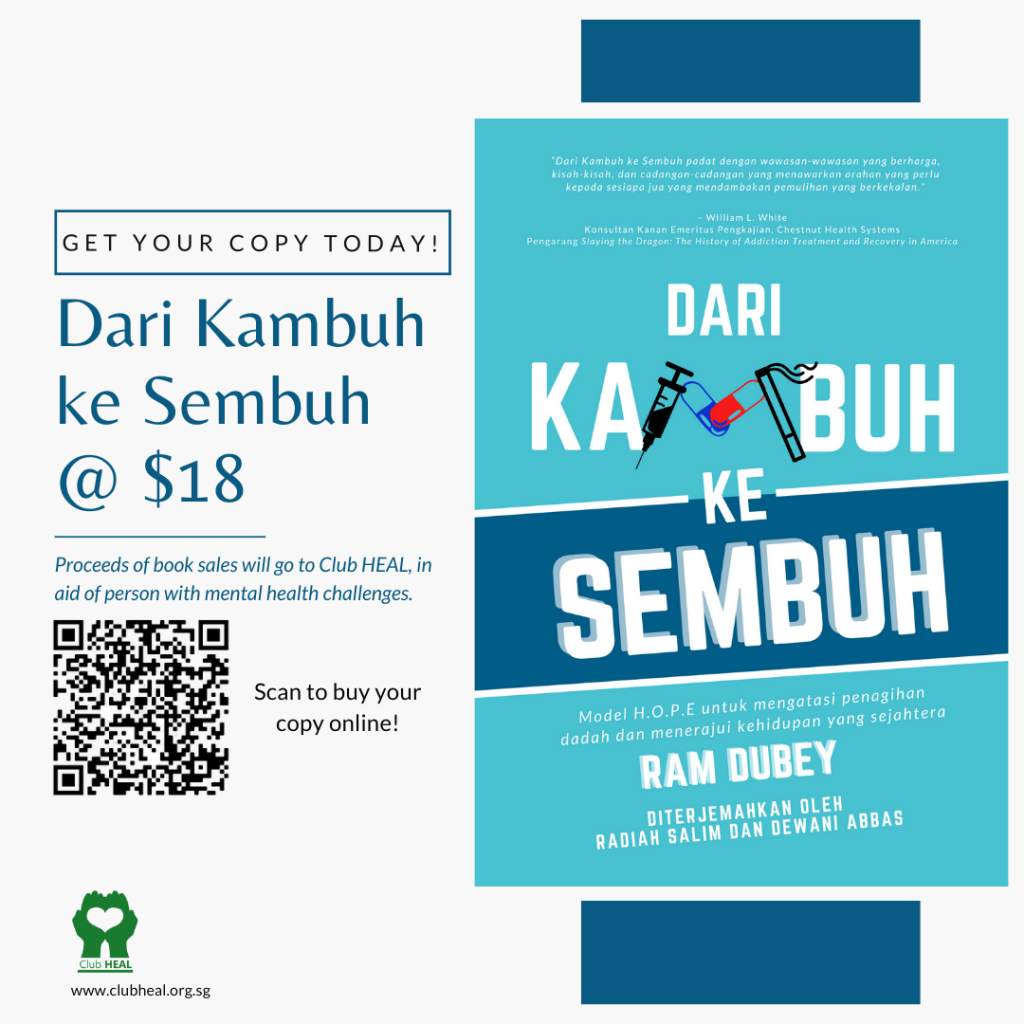 Official Opening of Club HEAL @ Bukit Batok East and Book Launch of ‘Dari Kambuh ke Sembuh’  